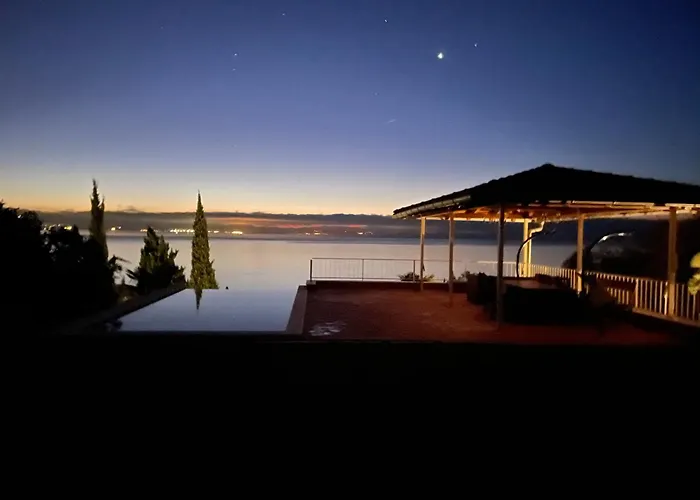 Villa Lovran - 150M To The Beach - Infinity Pool - Incredible Sea View - Fitness Room
