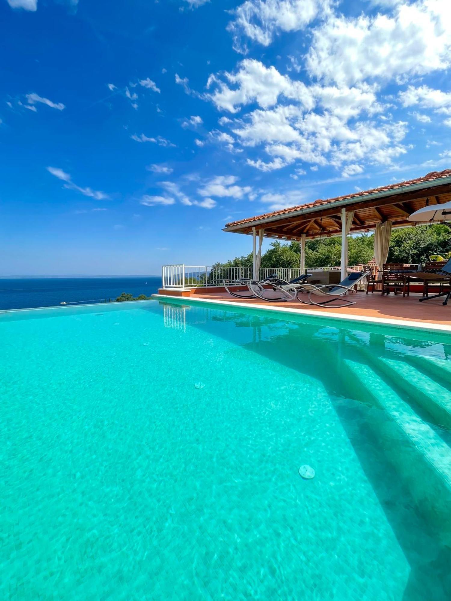 Vila - 150m To The - Infinity Pool - Incredible Sea View - Fitness Lovran